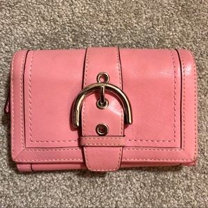 Coach Soho Leather Buckle Wallet